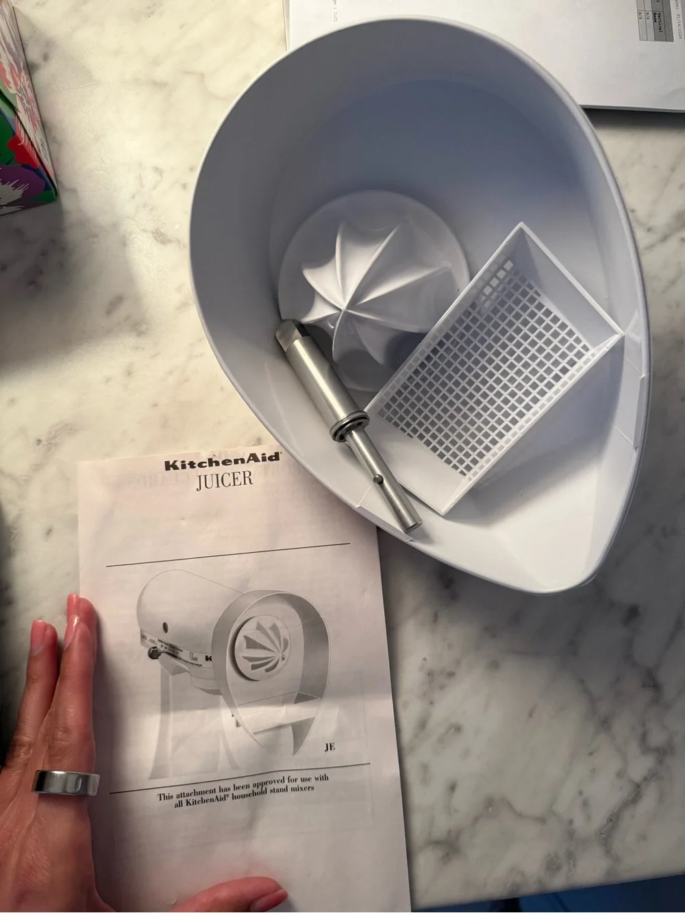 KitchenAid® White Citrus Juicer Attachment